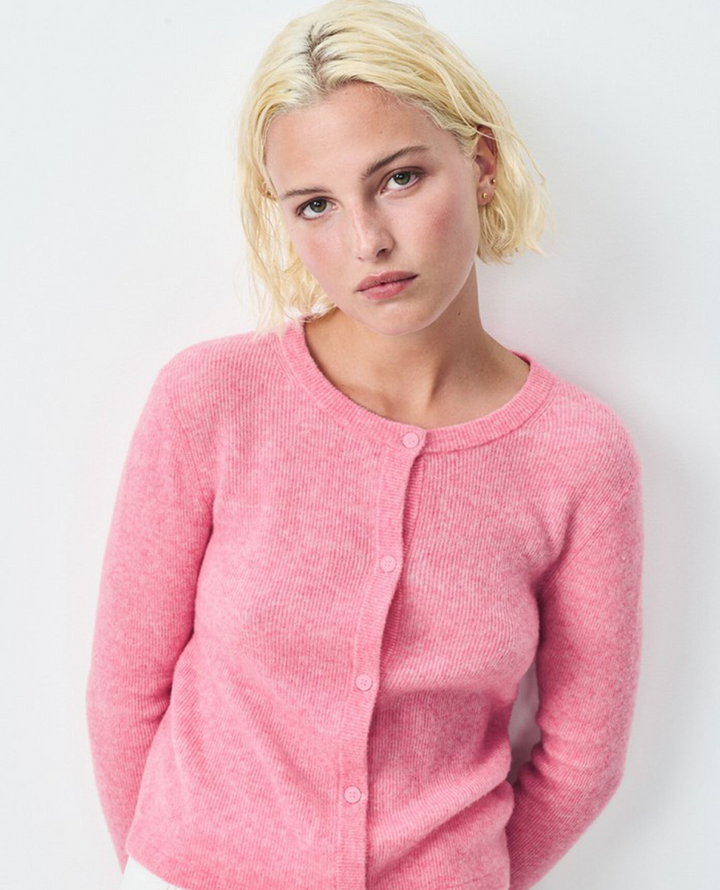 American Vintage Raxow Princess Pink Cardigan