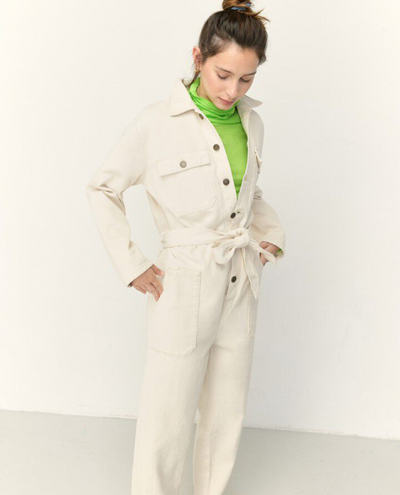 American Vintage Snop Ecru Jumpsuit