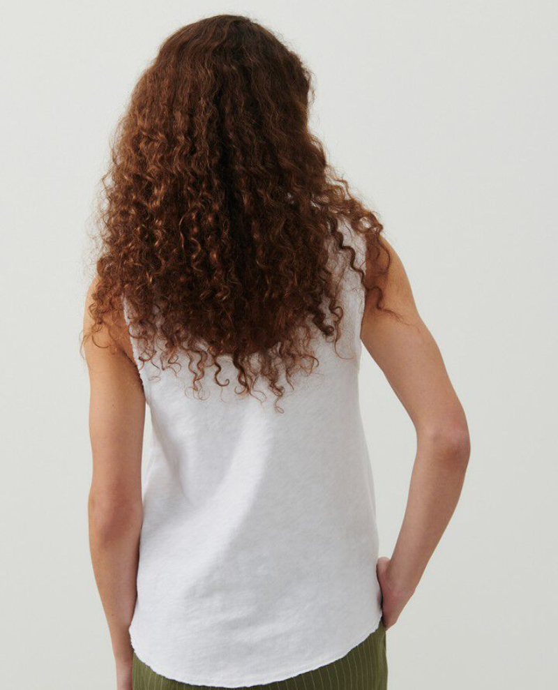 American Vintage Sonoma White Vest