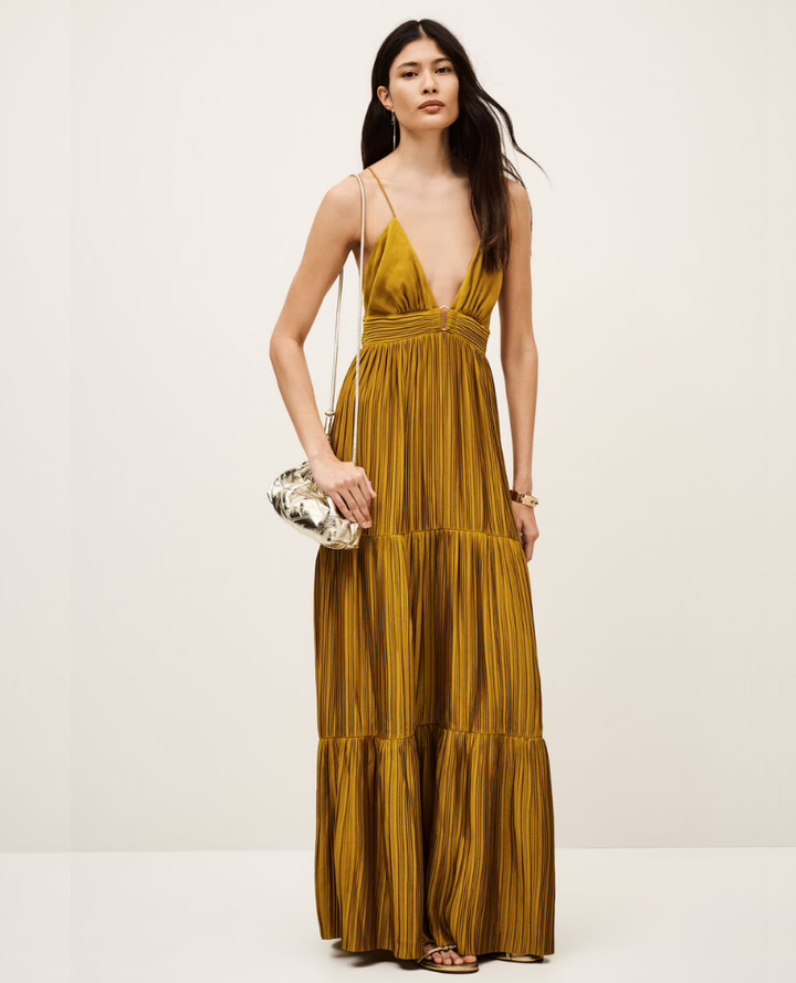 Ba&sh Wasta Ochre Dress