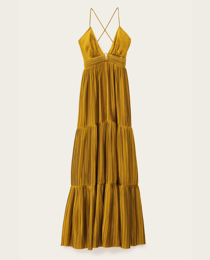 Ba&sh Wasta Ochre Dress