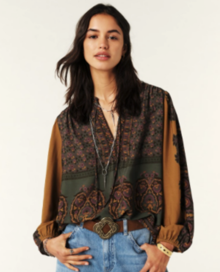 Ba&sh Baker Chocolate Blouse