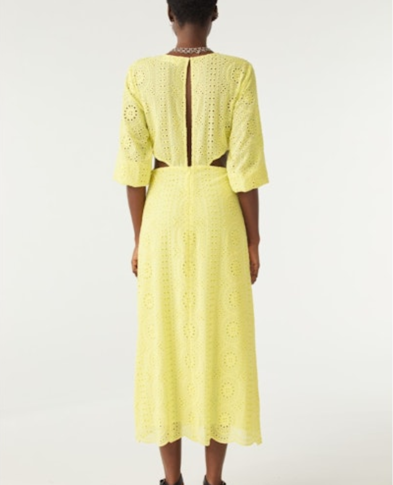 Ba&sh Bettina Yellow Dress