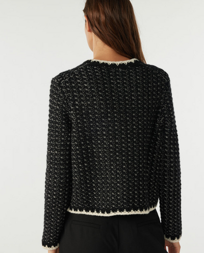 Ba&sh Bill Black Cardigan