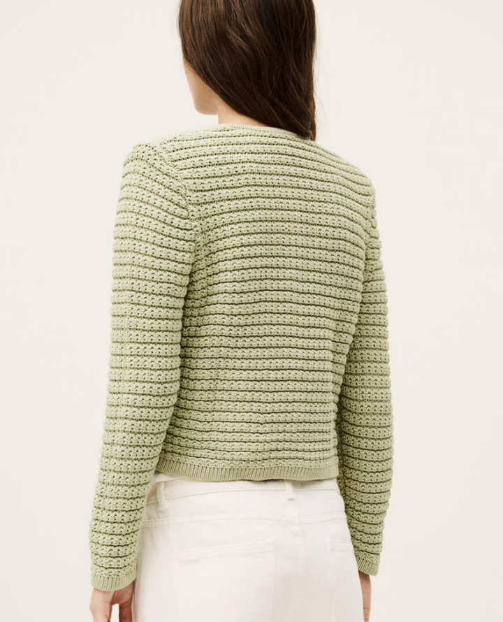 Ba&sh Gaspard Sage Cardigan