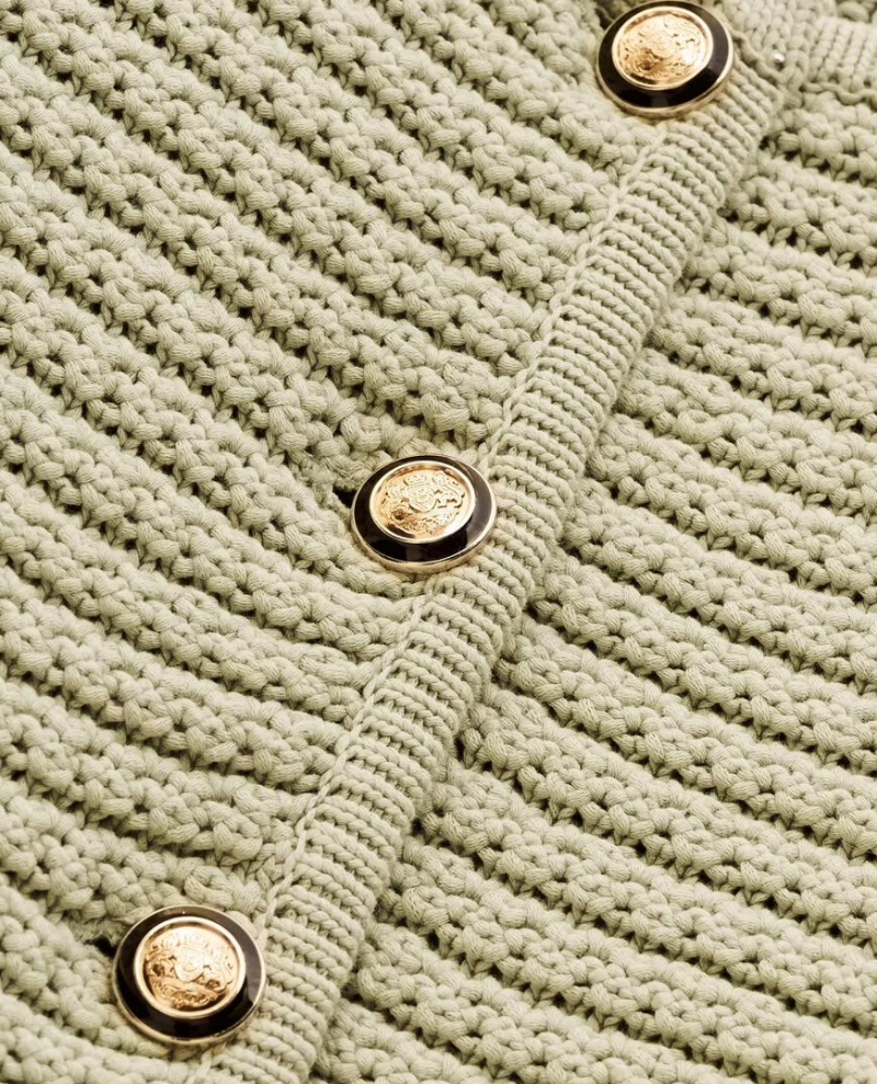 Ba&sh Gaspard Sage Cardigan