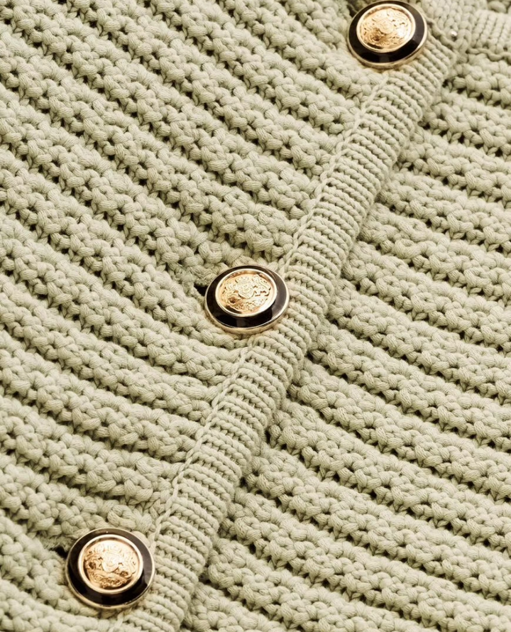 Ba&sh Gaspard Sage Cardigan