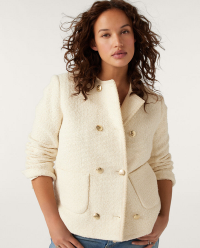 Ba&sh Joe Cream Jacket