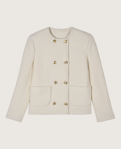 Ba&sh Joe Cream Jacket