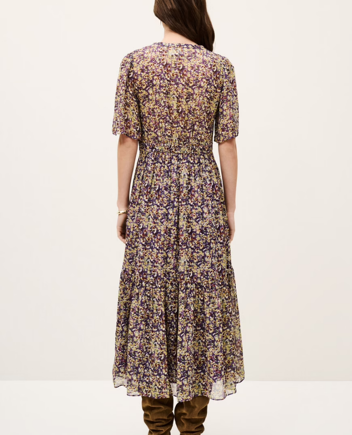 Ba&sh Lariol Violet Dress