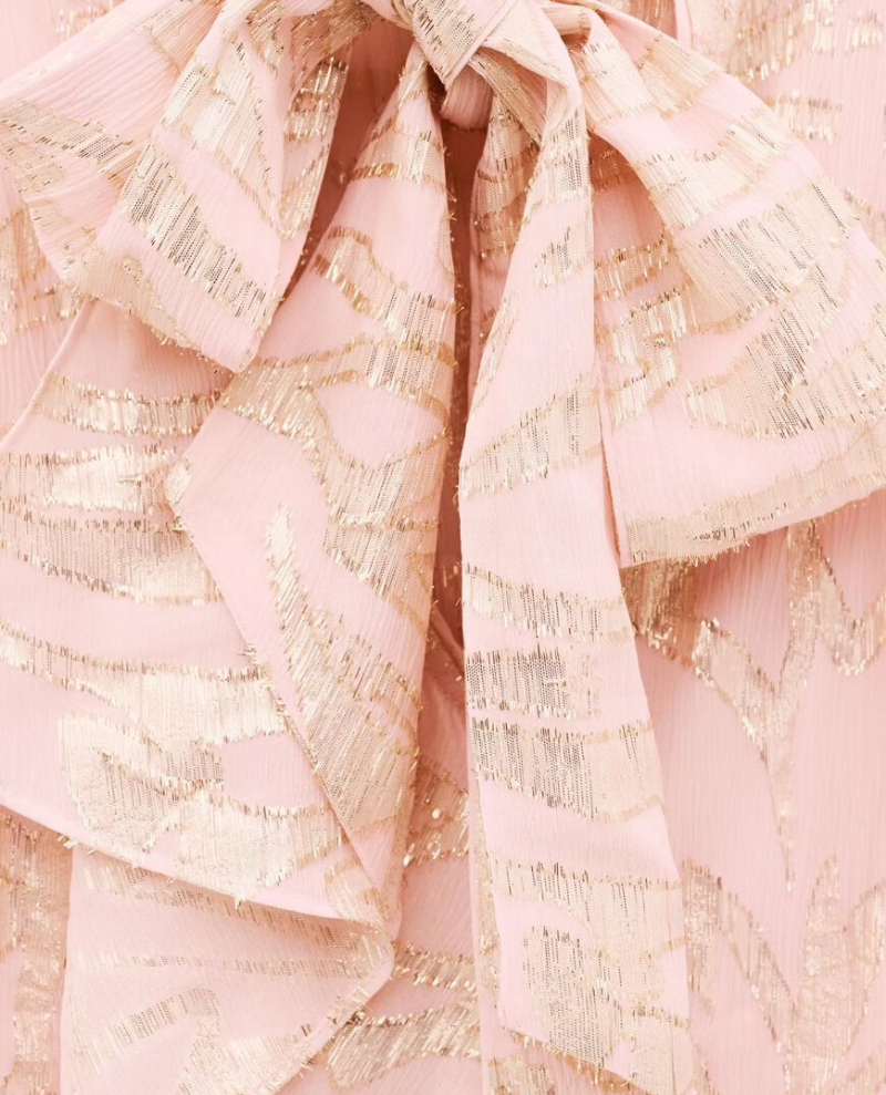 Ba&sh Minnie Pale Rose Pink Blouse