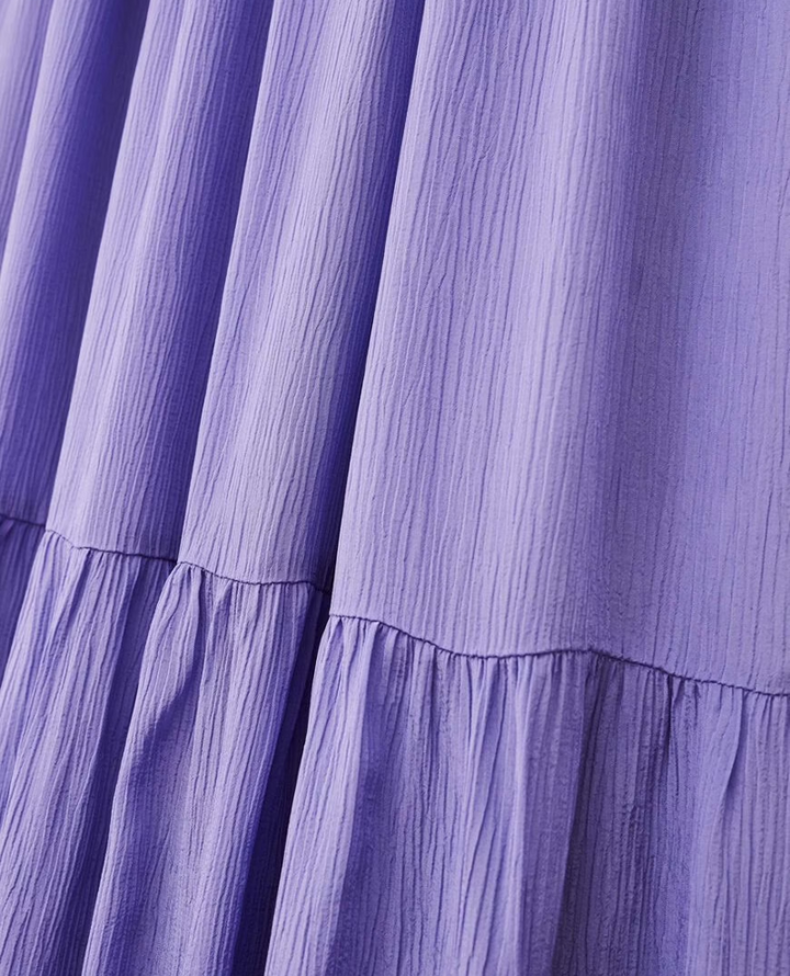 Ba&sh Natalia Violet Maxi Dress