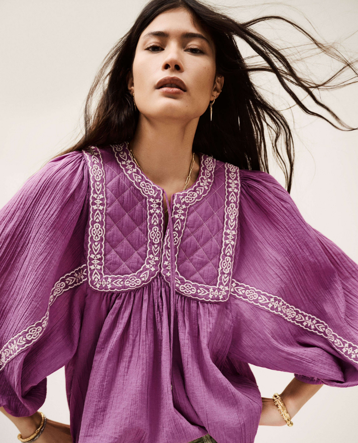 Ba&sh Praveen Rose Blouse
