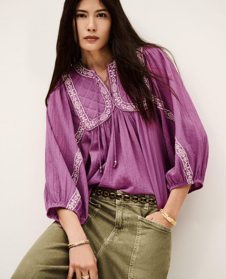 Ba&sh Praveen Rose Blouse