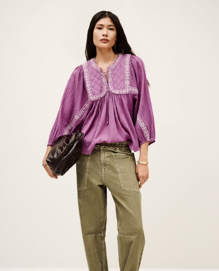 Ba&sh Praveen Rose Blouse