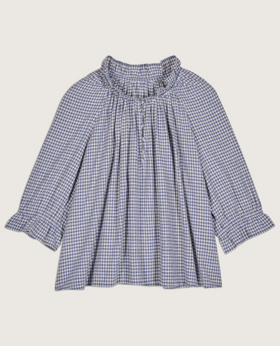 Ba&sh Smint Checked Blue Shirt