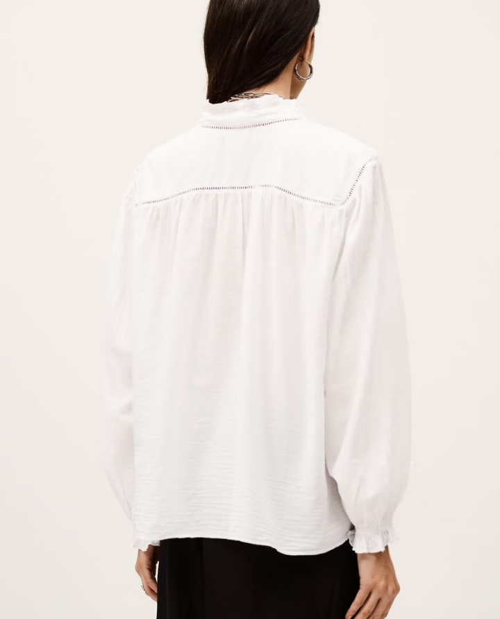 Ba&sh Tabbie White Blouse