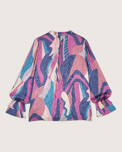Ba&sh Wim Navy Top