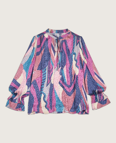 Ba&sh Wim Navy Top