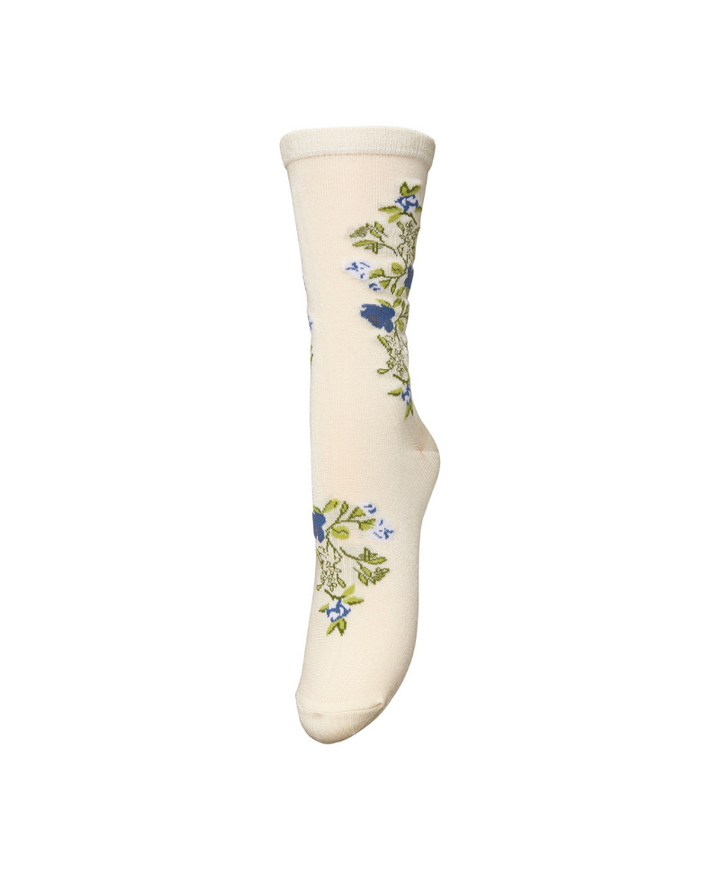 Beck Sondergaard Fleurora Birch White Socks