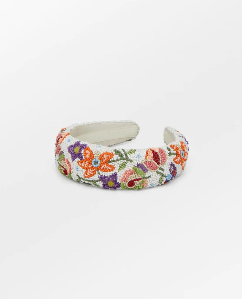 Beck Sondergaard Primula Wide Birch White Hairband