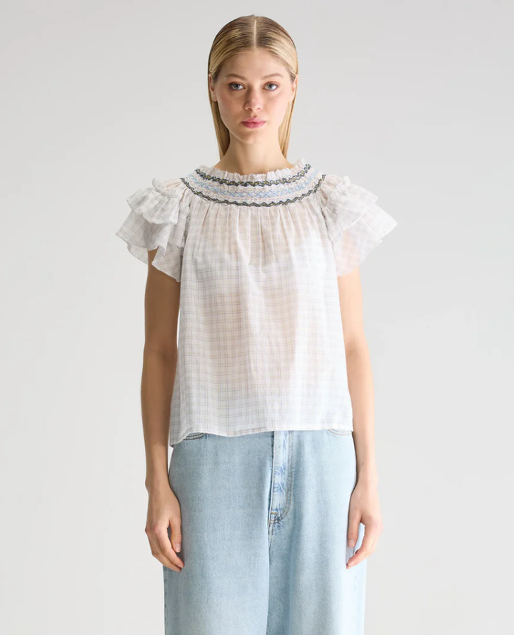 Bellerose Cathy Check Blouse