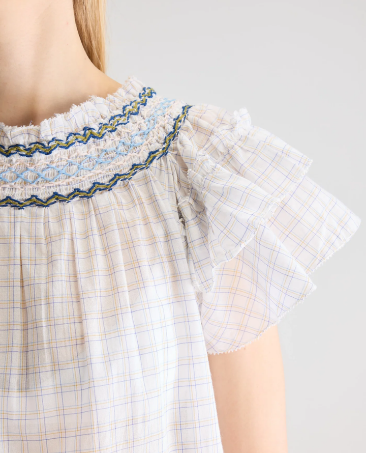 Bellerose Cathy Check Blouse