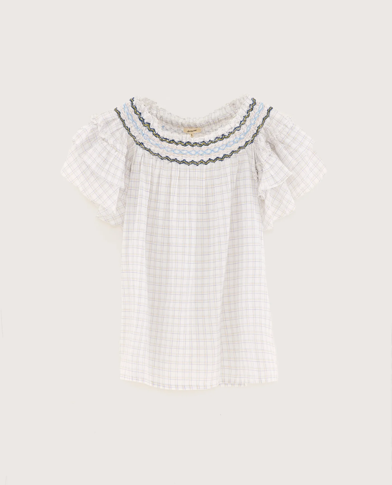 Bellerose Cathy Check Blouse