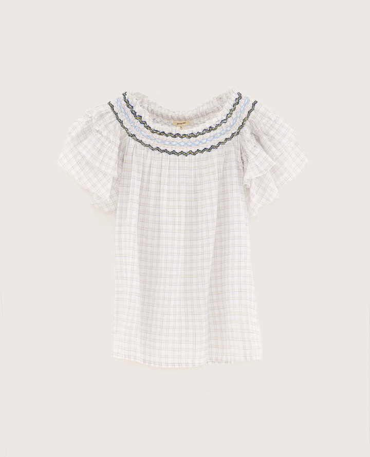 Bellerose Cathy Check Blouse