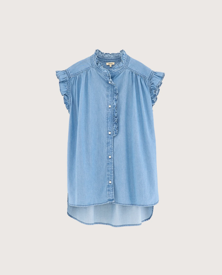 Bellerose Coyote Chambray Blouse