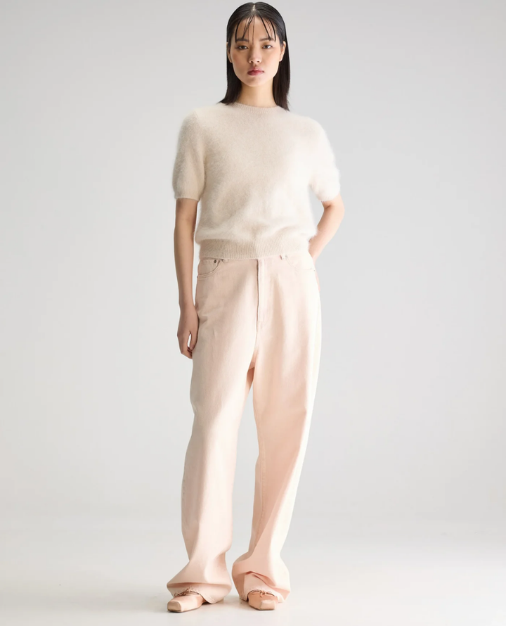 Bellerose Datad Parchment Knit