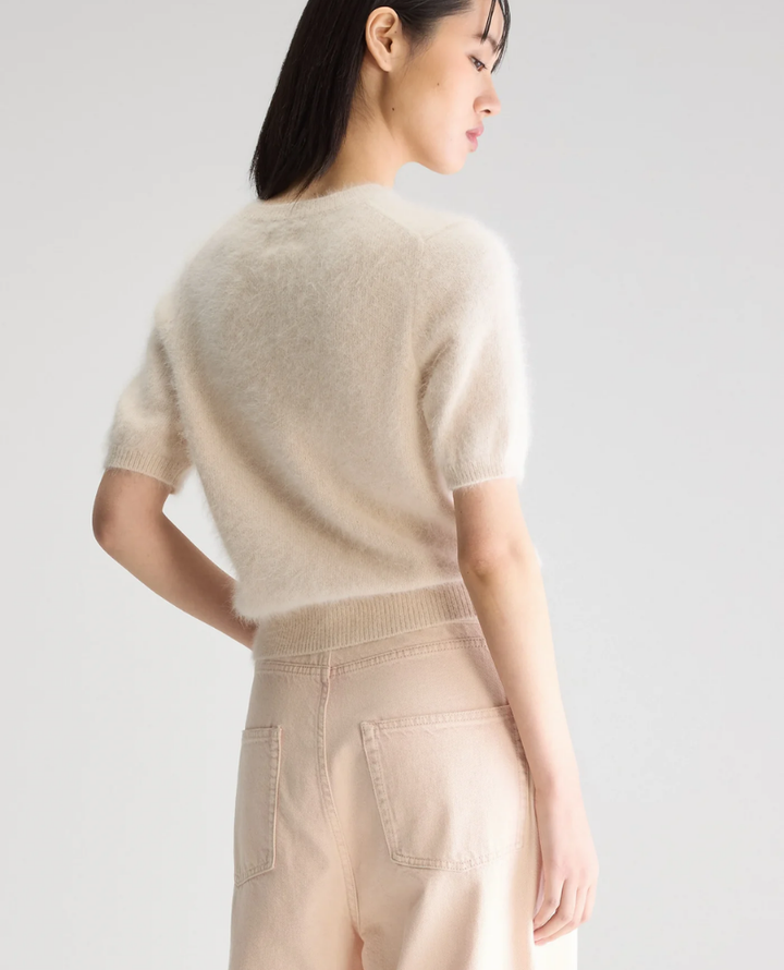 Bellerose Datad Parchment Knit