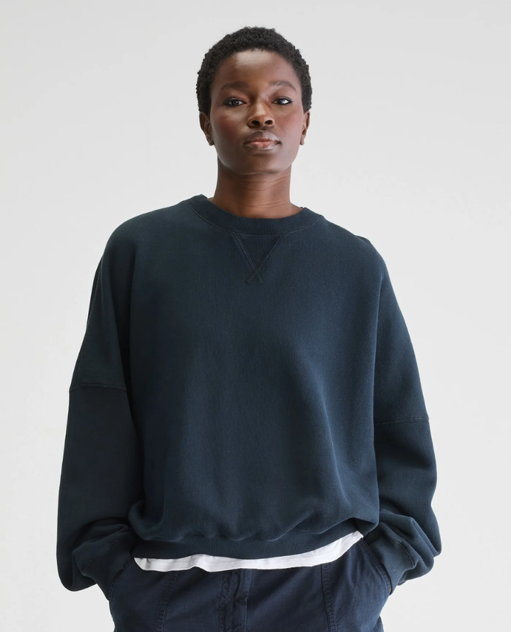 Bellerose Flipo America Blue Sweatshirt