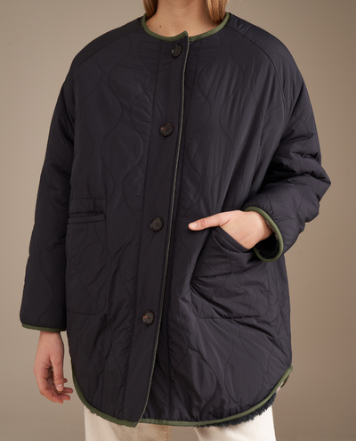 Bellerose Hamon Black Reversible Jacket