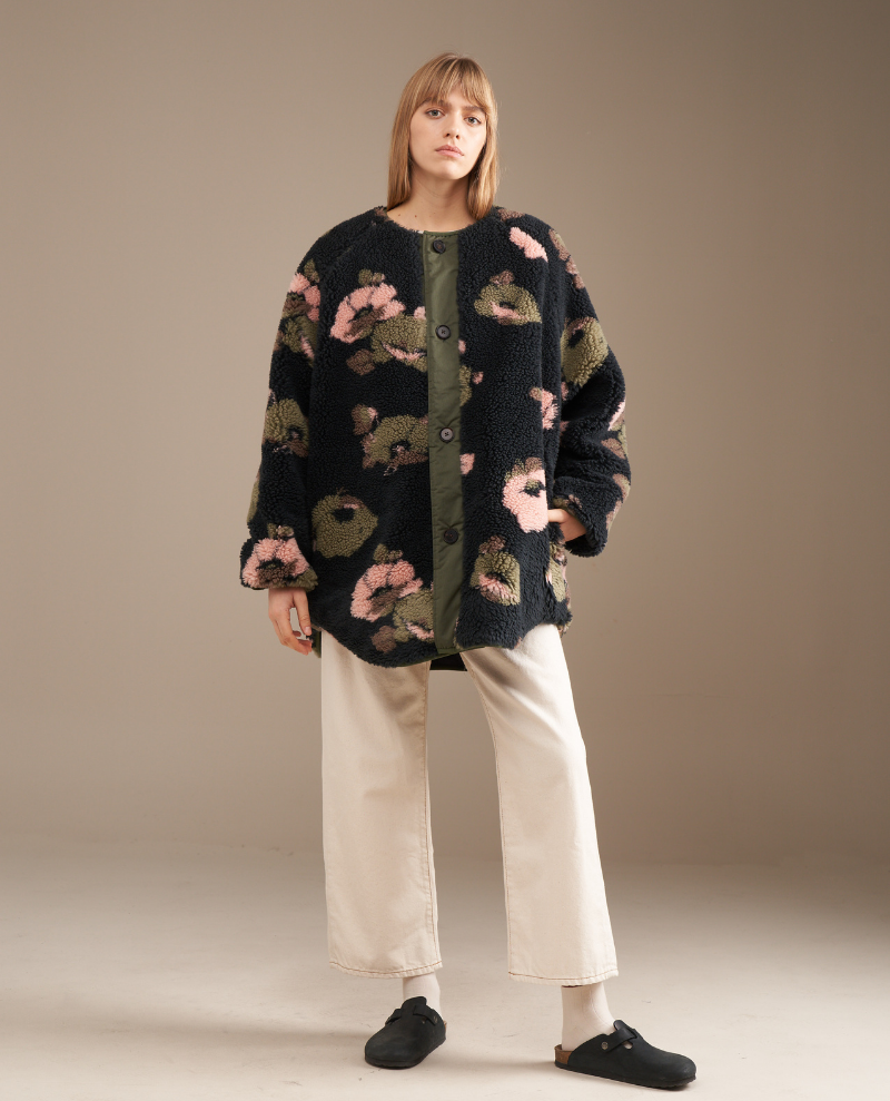 Bellerose Hamon Black Reversible Jacket