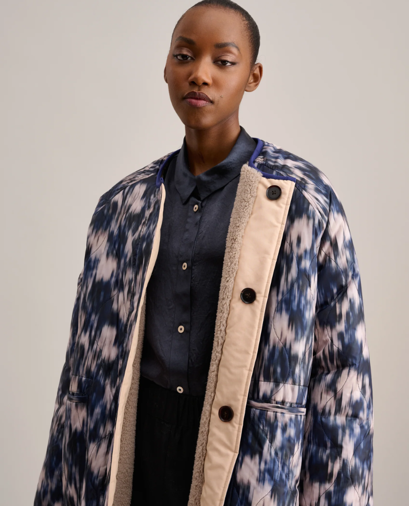 Bellerose Hamon Blue Ikat Jacket