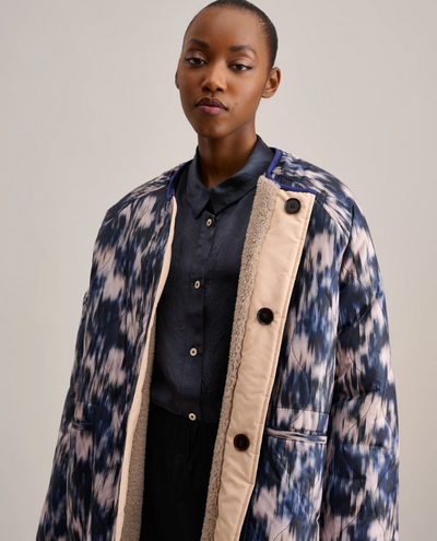 Bellerose Hamon Blue Ikat Jacket