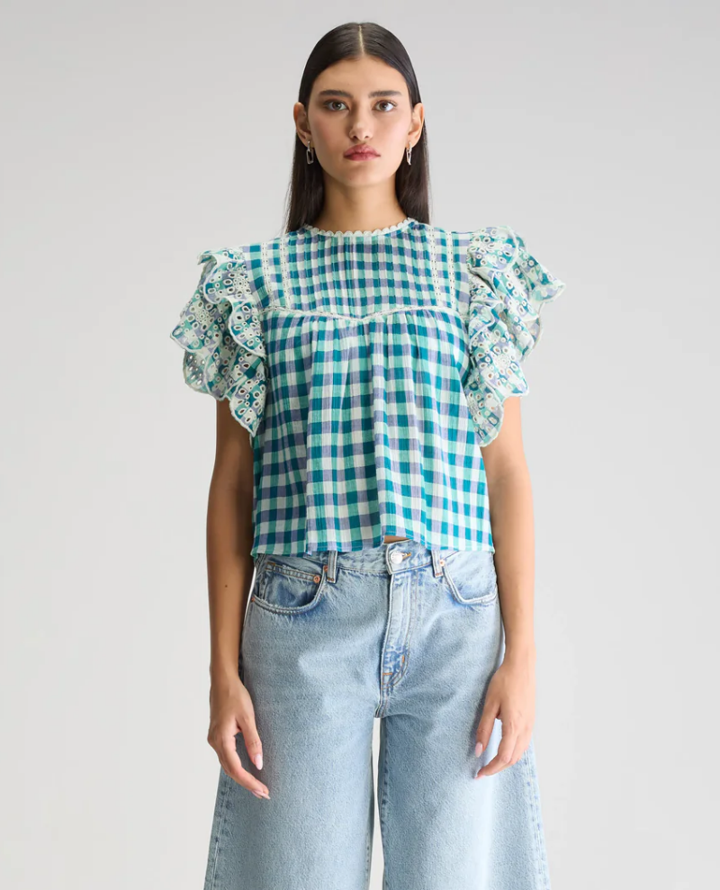 Bellerose Hudalla Checked Blouse