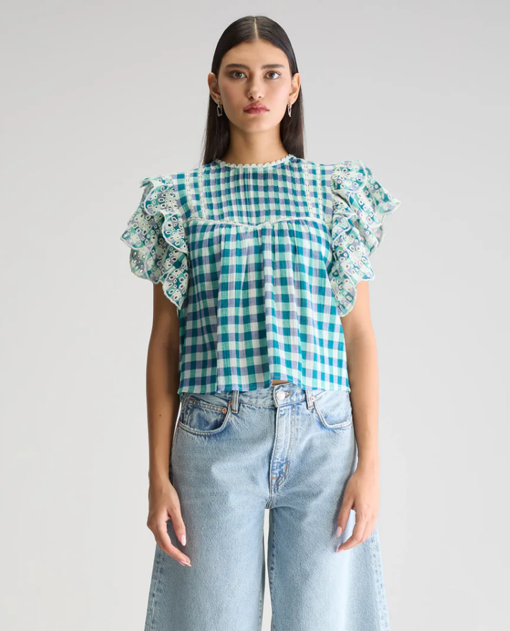 Bellerose Hudalla Checked Blouse