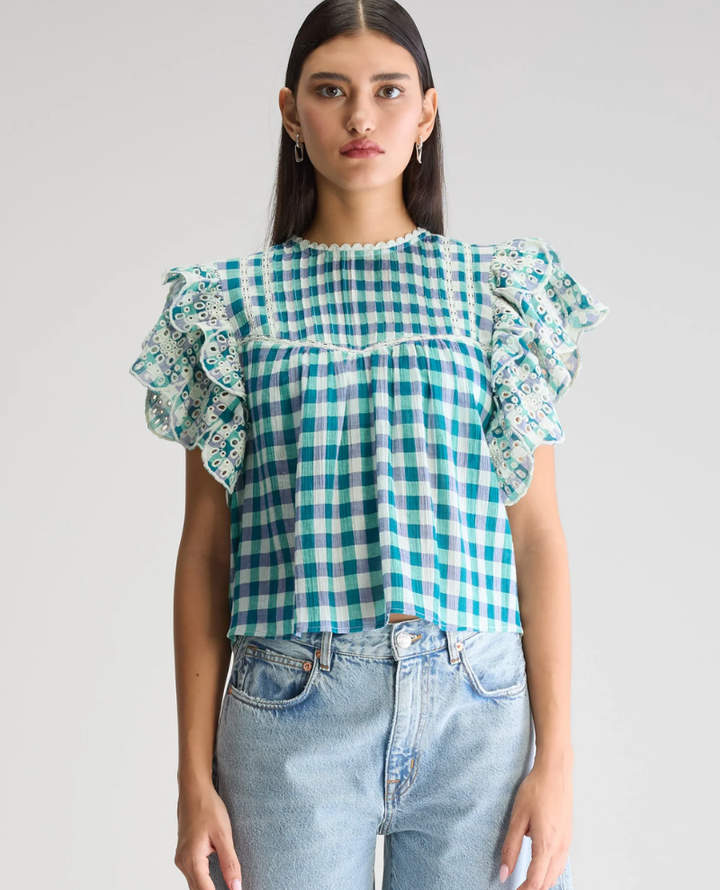 Bellerose Hudalla Checked Blouse
