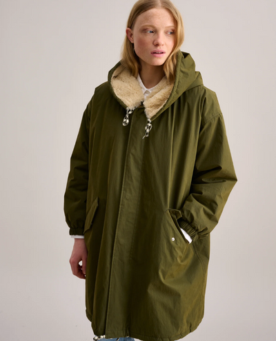 Bellerose Loas Olive Green Coat