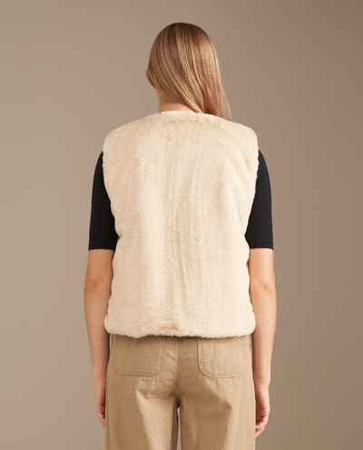 Bellerose Less Check Brown Reversible Gilet