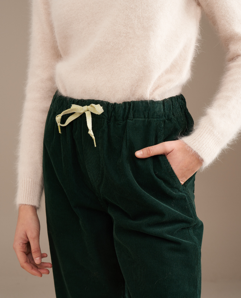 Bellerose Pizzy Kombu Cord Trousers