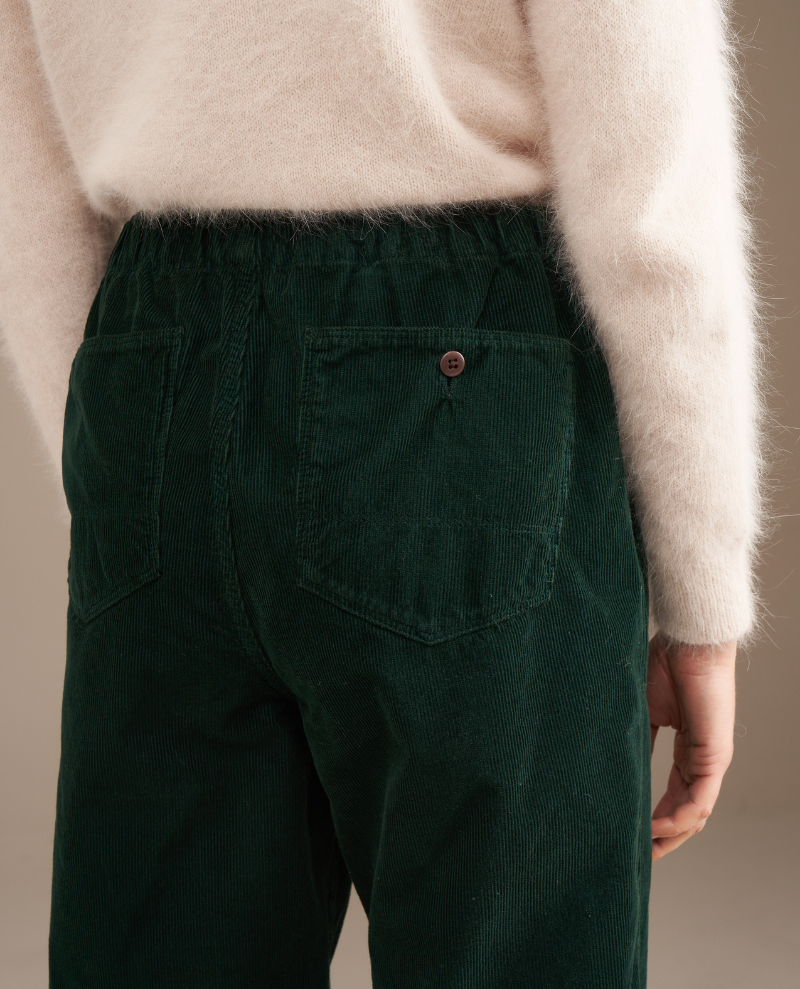 Bellerose Pizzy Kombu Cord Trousers
