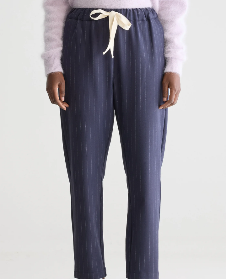 Bellerose Sacha Stripe Cropped Trousers