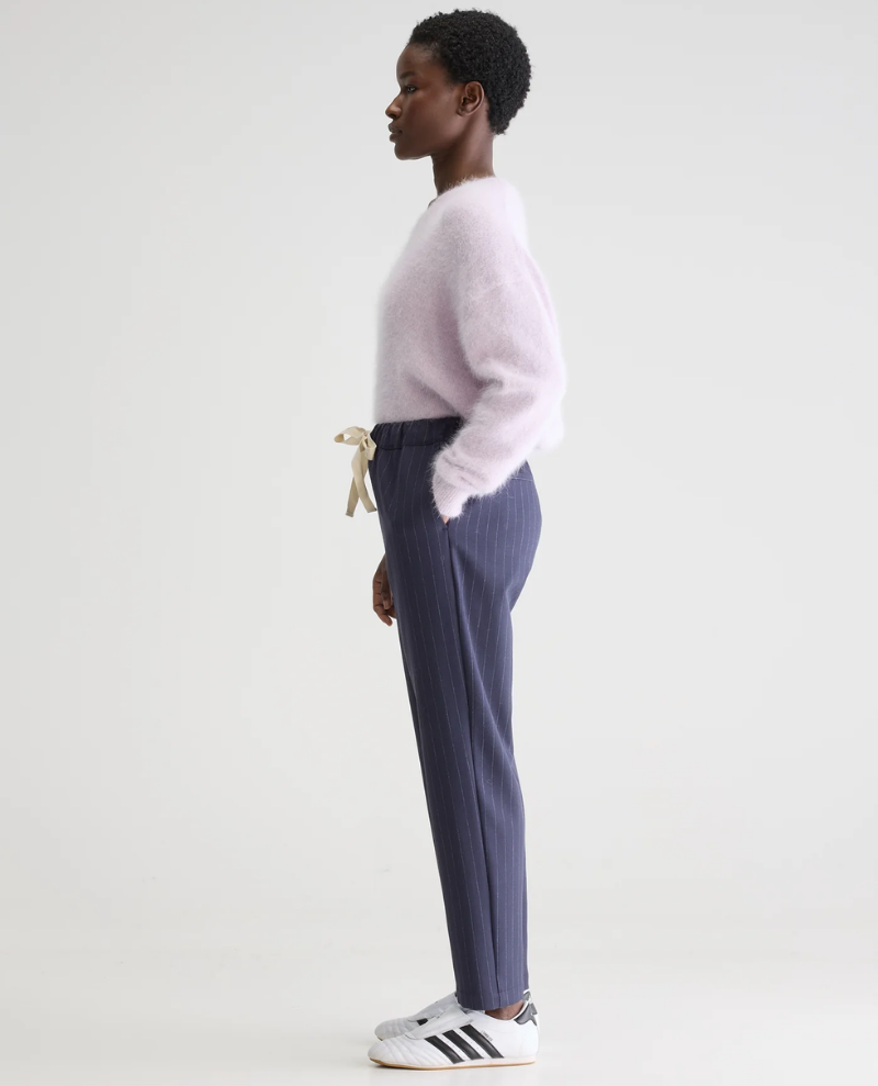Bellerose Sacha Stripe Cropped Trousers