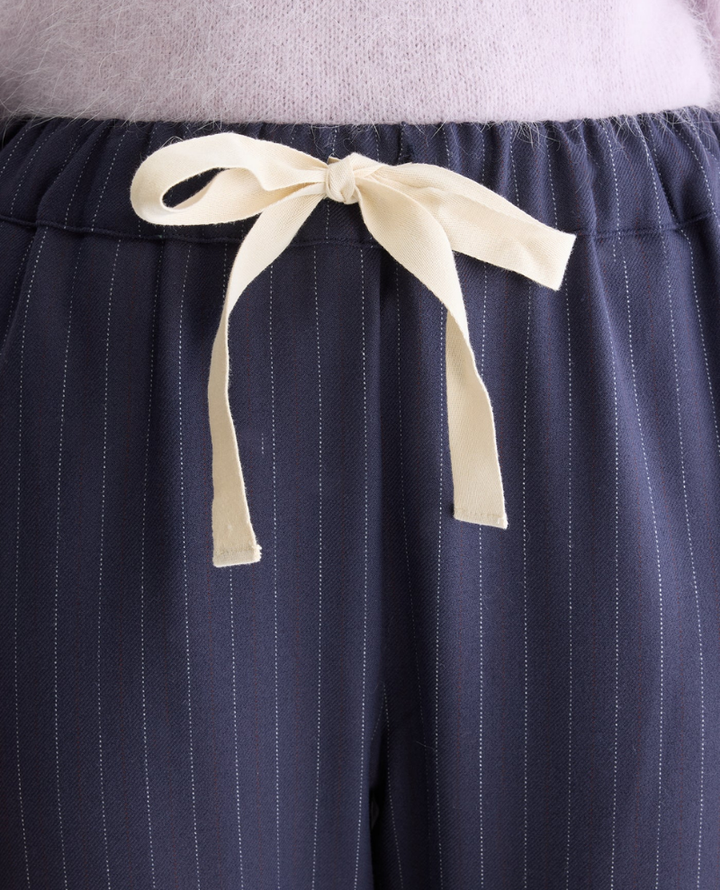 Bellerose Sacha Stripe Cropped Trousers