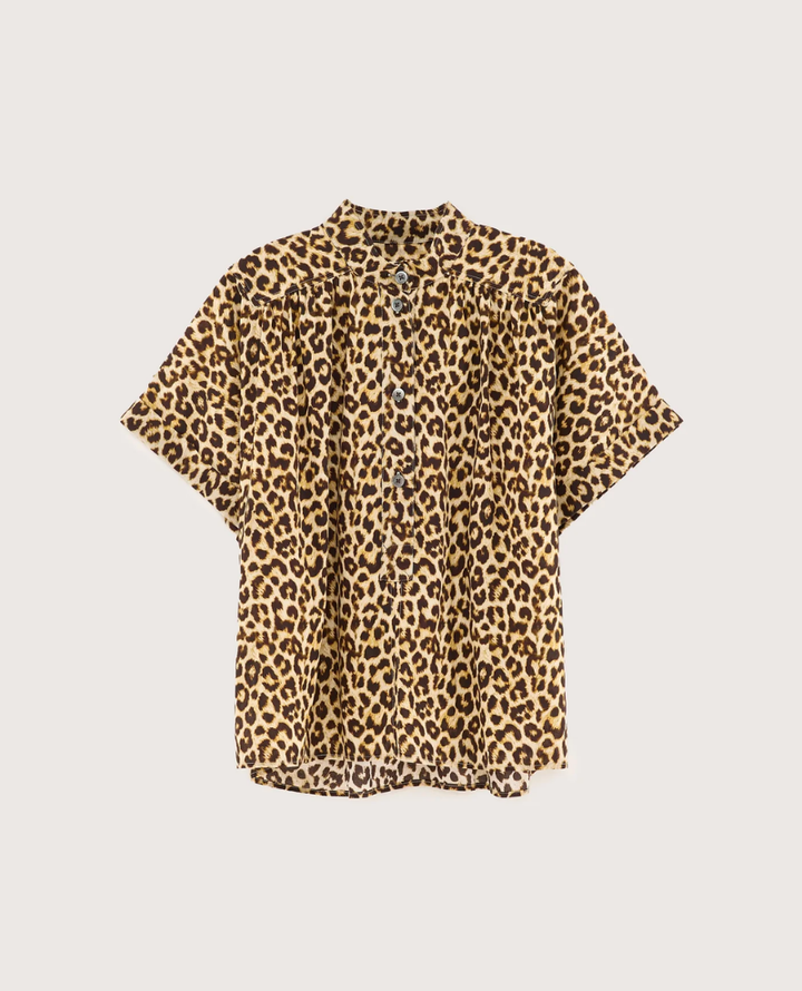 Bellerose Pear Leopard Blouse