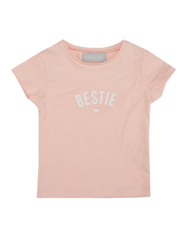 Bob and Blossom Bestie Blush Pink T-Shirt