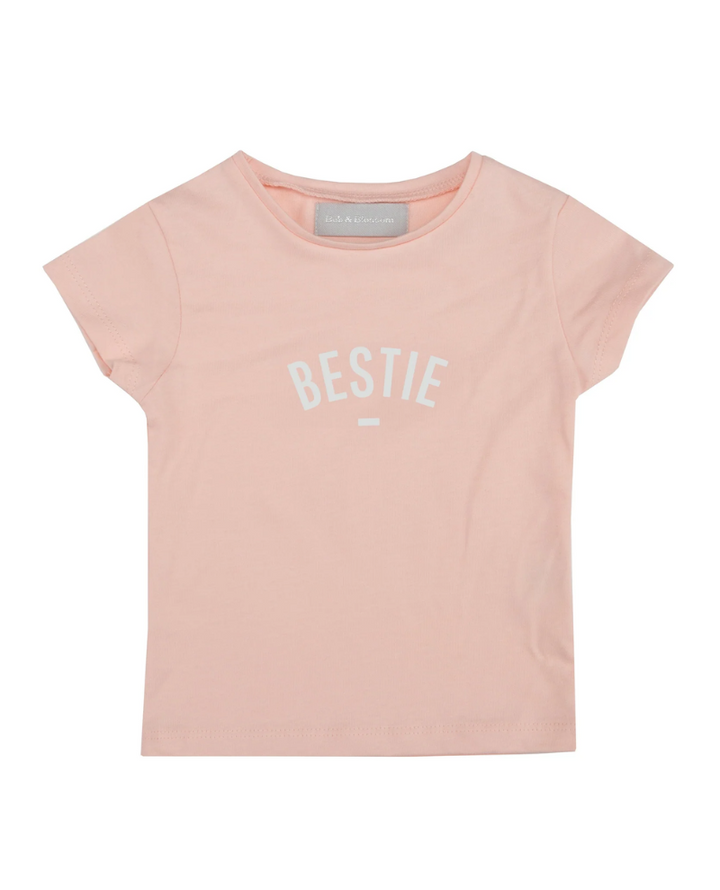 Bob and Blossom Bestie Blush Pink T-Shirt